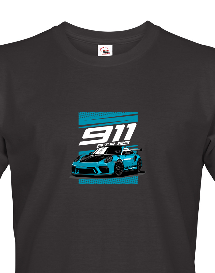 Pánské tričko Porsche 911 GT3 RS blue