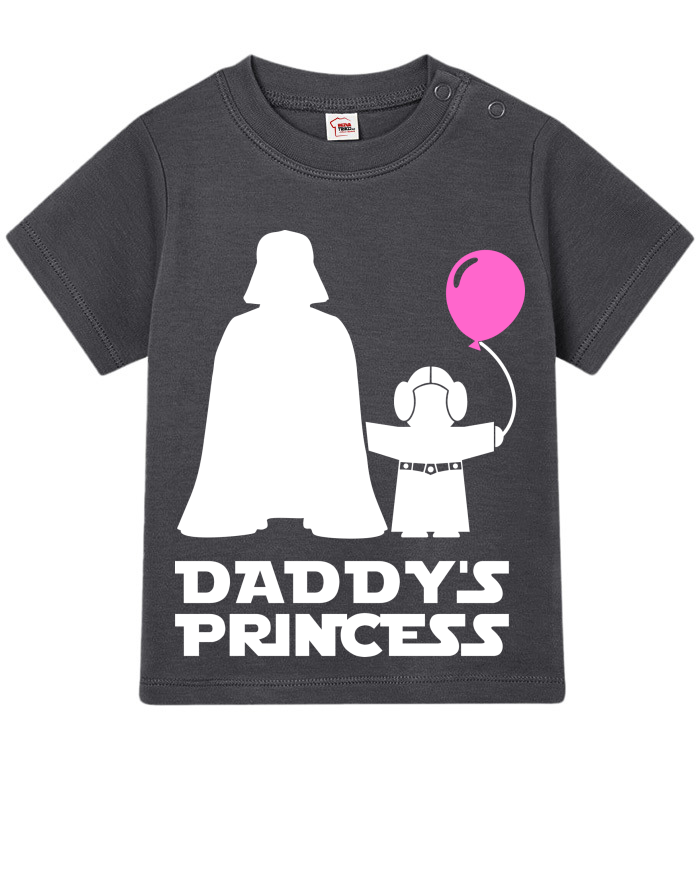 Tričko pro miminka s potiskem Star Wars Daddys Princess