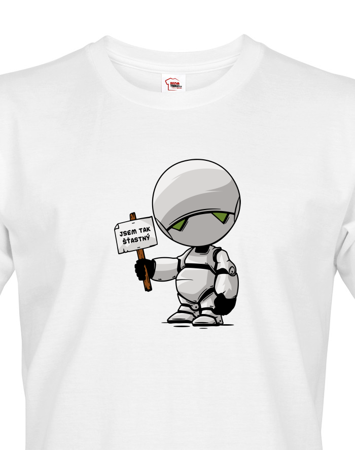 Pánské tričko Marvin robot