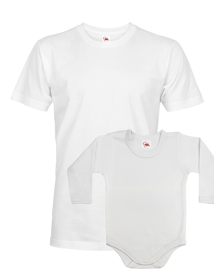 Dětské body a pánské tričko Copy paste