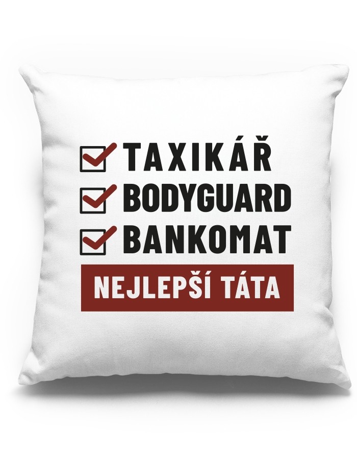 Polštářek pro tatínka Nejlepší táta