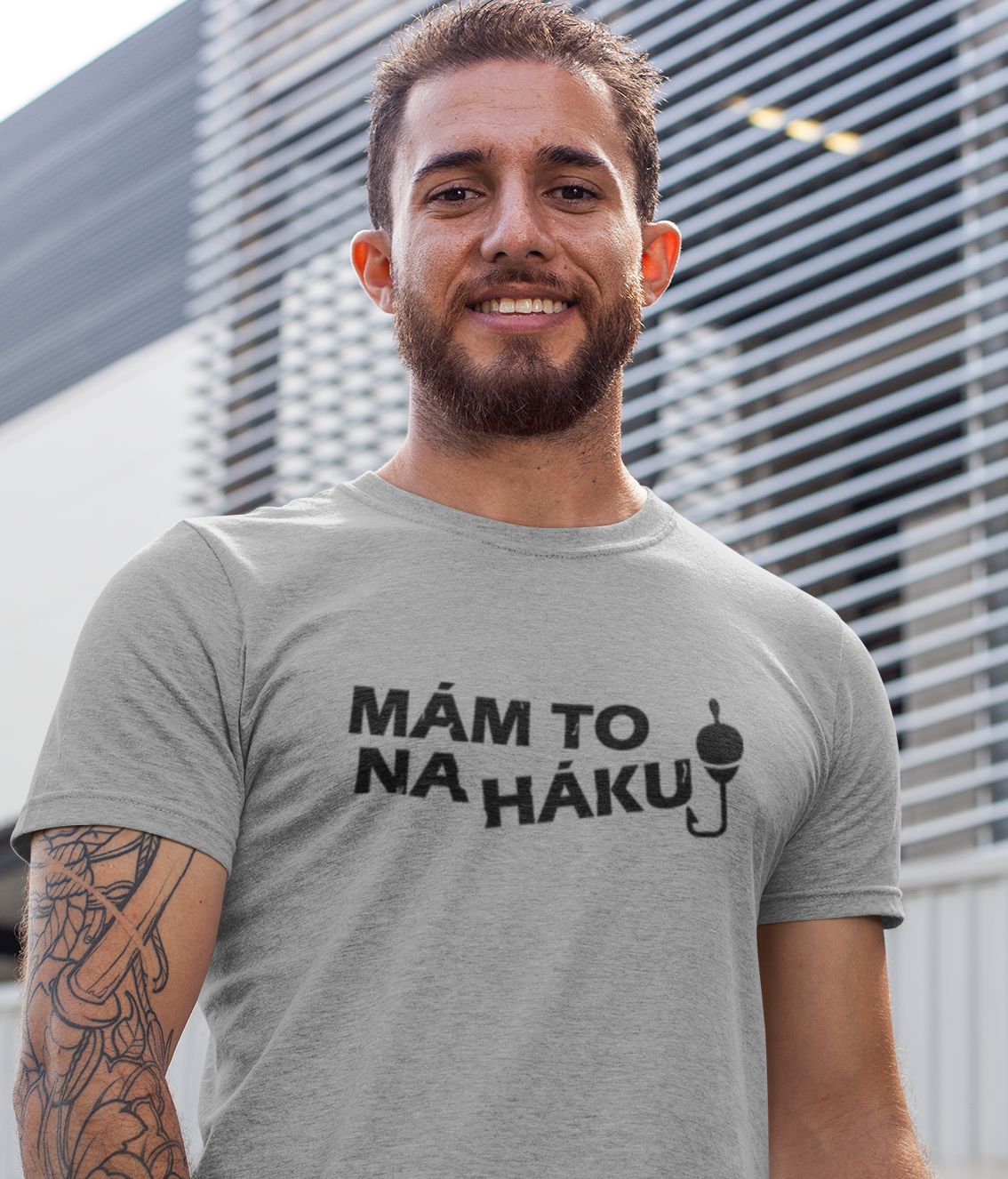 Tričko nejen pro rybáře - Mám to na háku