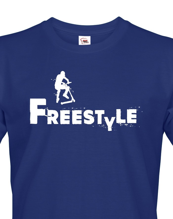 Pánské tričko - Freestyle koloběžka