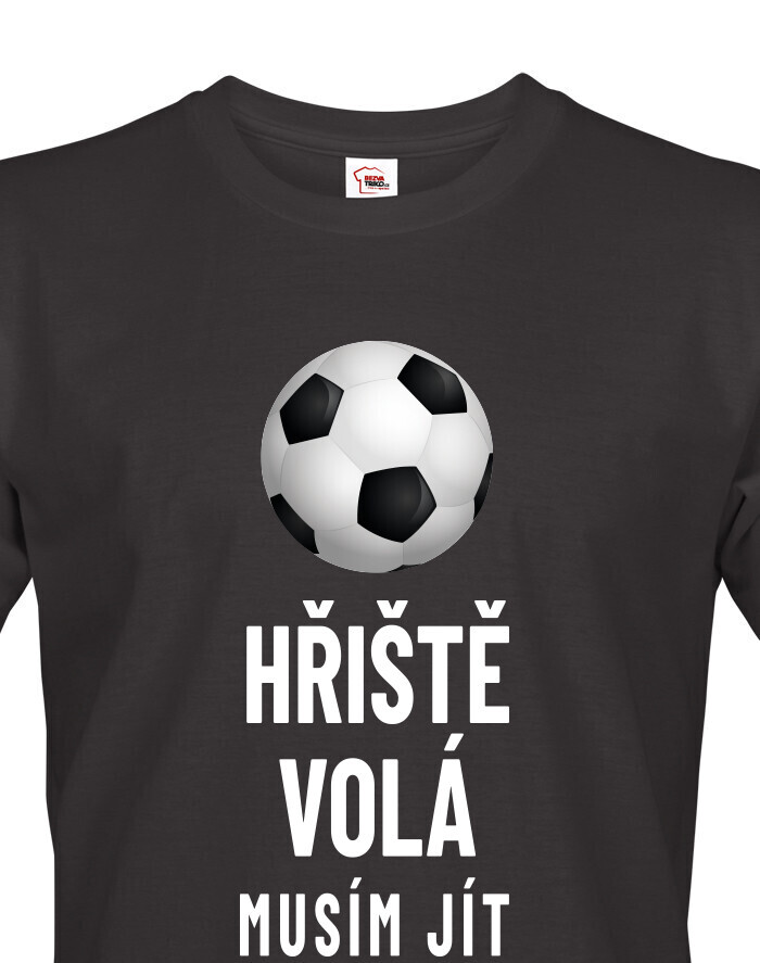 Pánské tričko Hřiště volá musím jít