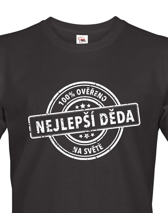 Pánské tričko Nejlepší děda na světě 2