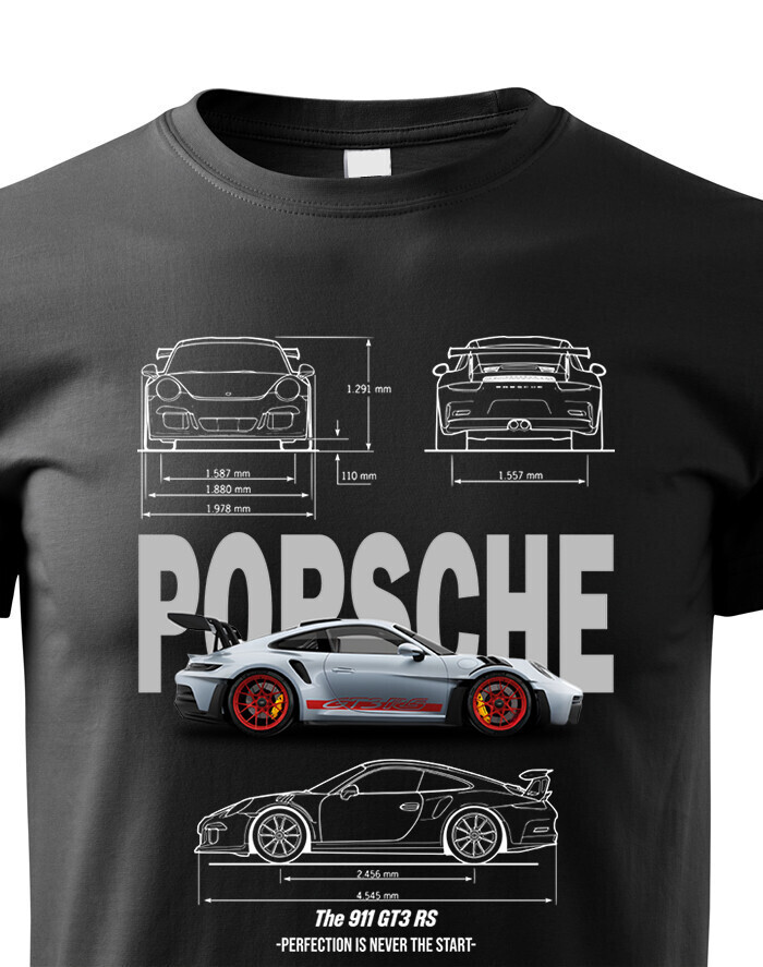 Dětské tričko Porsche 911 GT3 RS
