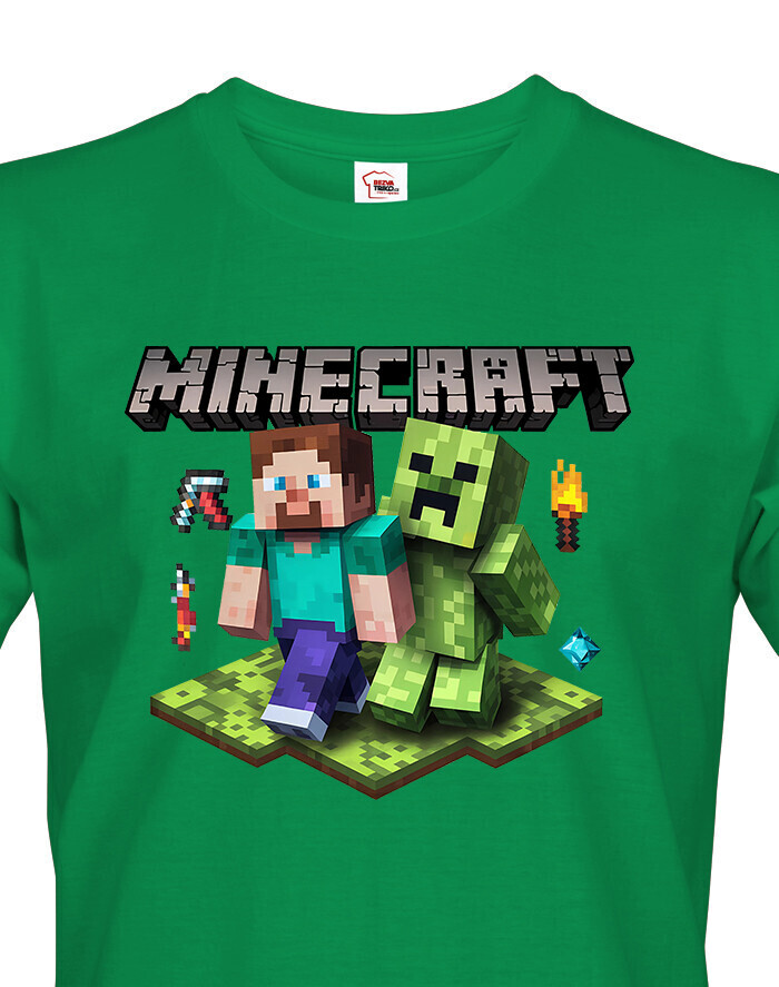 Pánské tričko - Minecraft 2