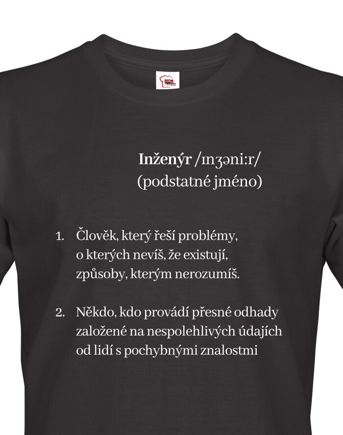 Pánské tričko Inženýr