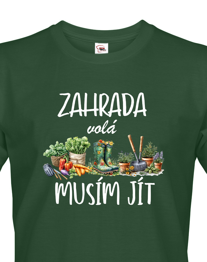 Pánské tričko Zahrada volá