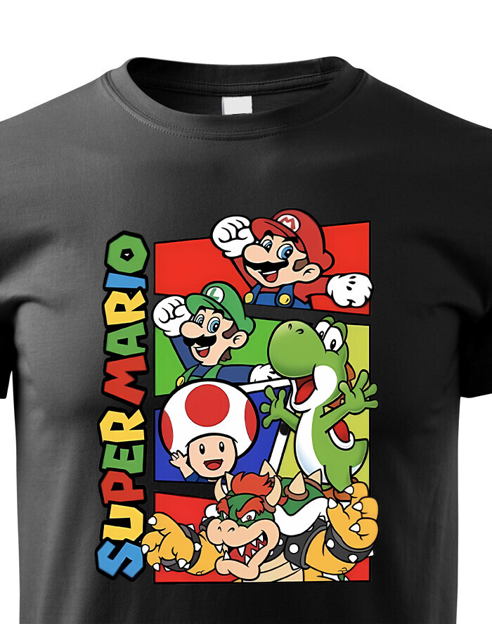 Dětské tričko Super Mario 2