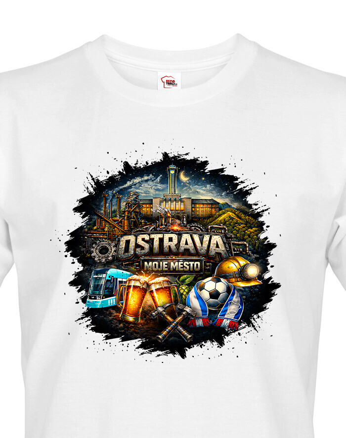 Pánské tričko Ostrava - Moje Město
