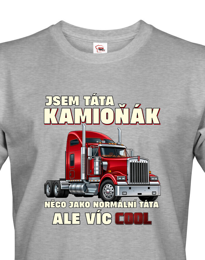 Pánské tričko Kamioňák táta