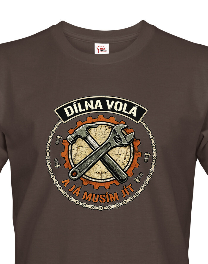 Pánské tričko Dílna volá