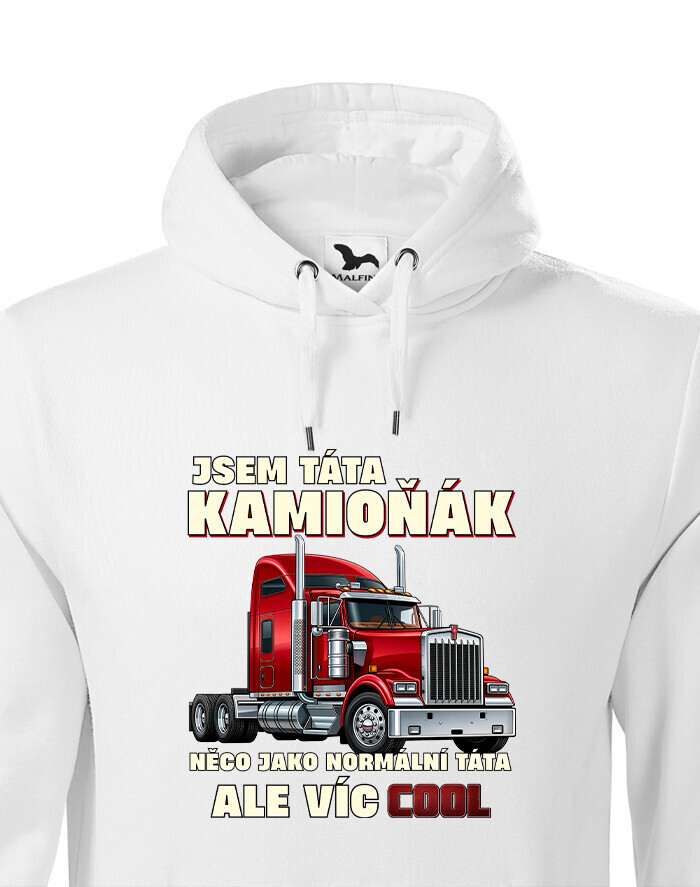 Pánská mikina Kamioňák táta